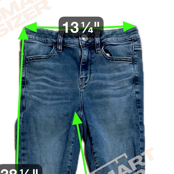 American Eagle Next Level Stretch Skinny Jeans Distressed 4 - Picture 6 of 6